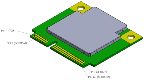 Coral TPU Mini PCIe Edge Accelerator Module